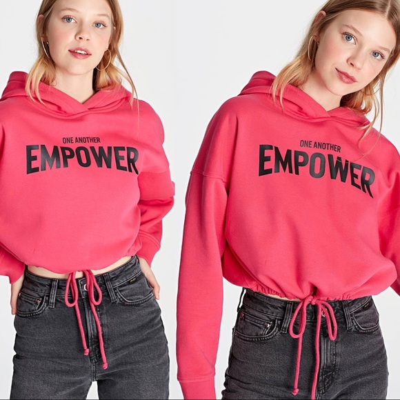 Anthropologie Tops - $24 TODAY ONLY! Anthropologie NWT Crop Hoodie